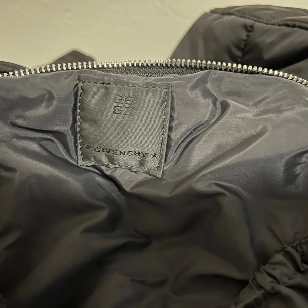 Givenchy Padded Nylon Changing Diaper Bag/Travel Duffel Bag Black & Mat